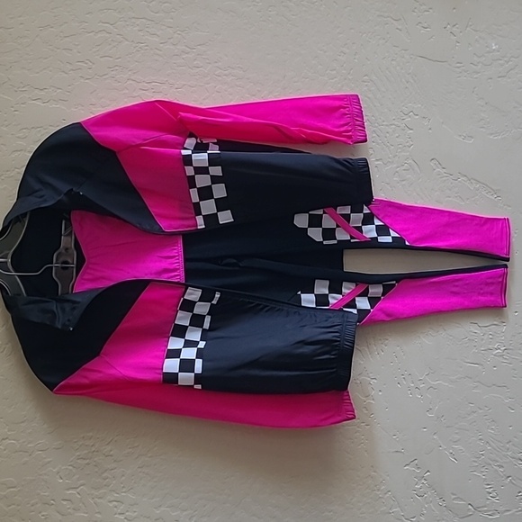 Weissman Neon 3 piece dance constume size Large Child - Picture 3 of 7